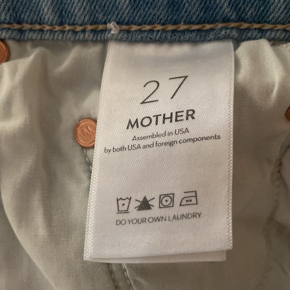 MOTHER Women's Light Blue Flared Jeans SIZE 27 $75 - Picture 10 of 13